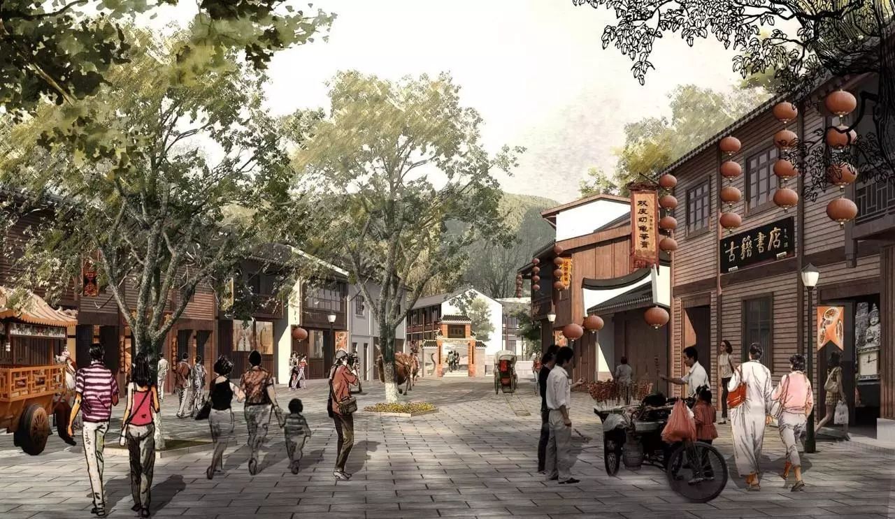 小镇民俗美食街 一条康养大街上的味蕾盛宴与文化之旅