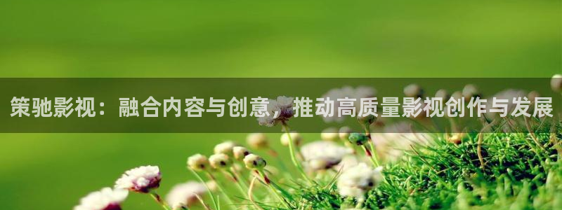 老湿机影院18：策驰影视：融合内容与创意，推动高质量影视创作与发展